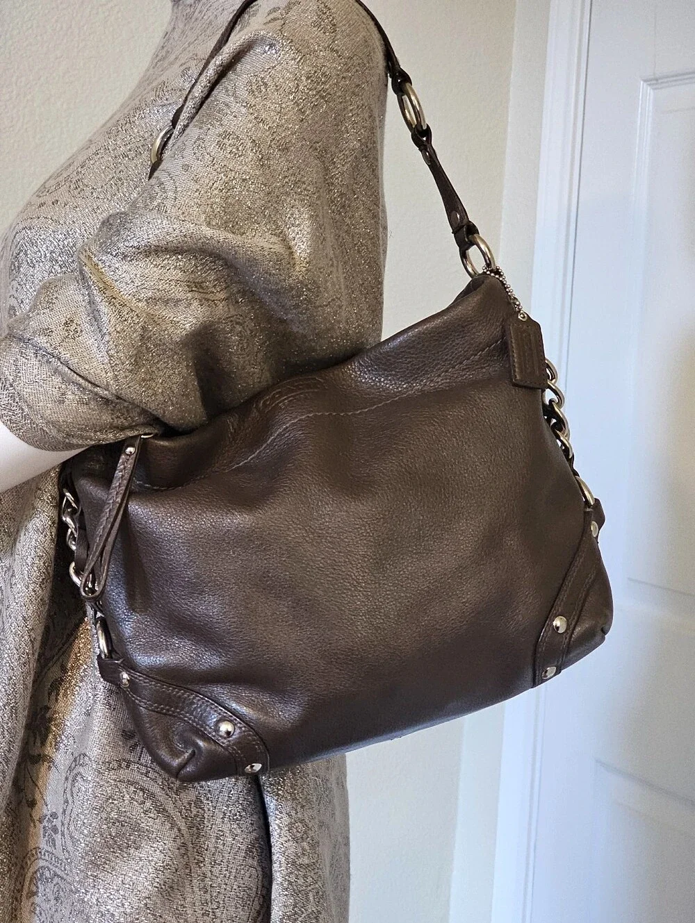 Coach Carly Hobo Shoulder Bag